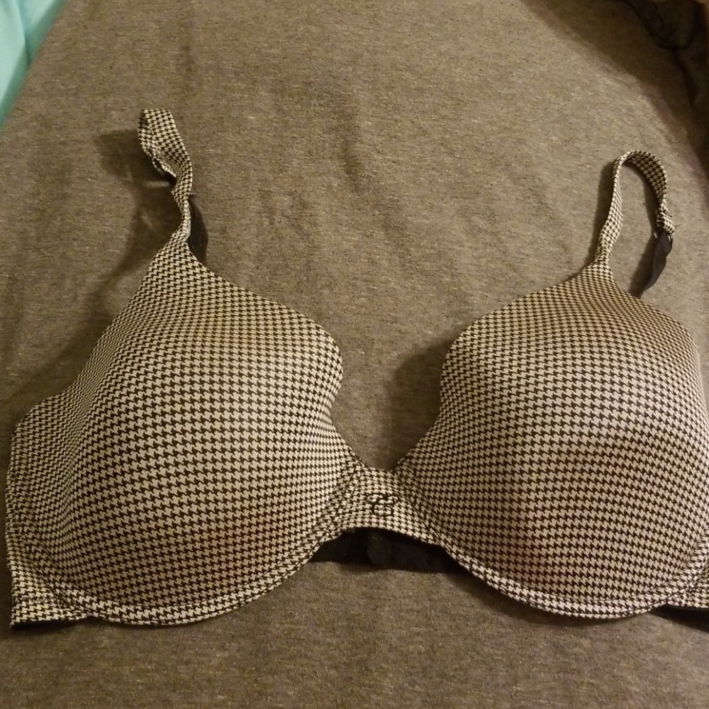 Bra houndstooth pattern size 38d